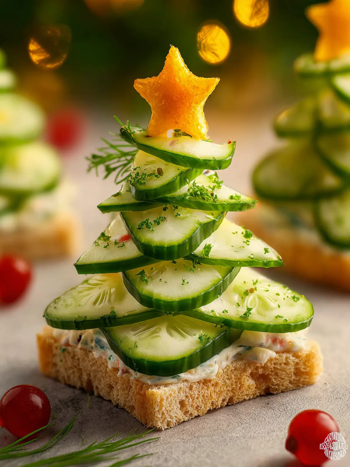 Christmas Tree Cucumber Sandwiches: Festive, Easy Party Treats 7 kfaw6ybwbb9eidr51lhj