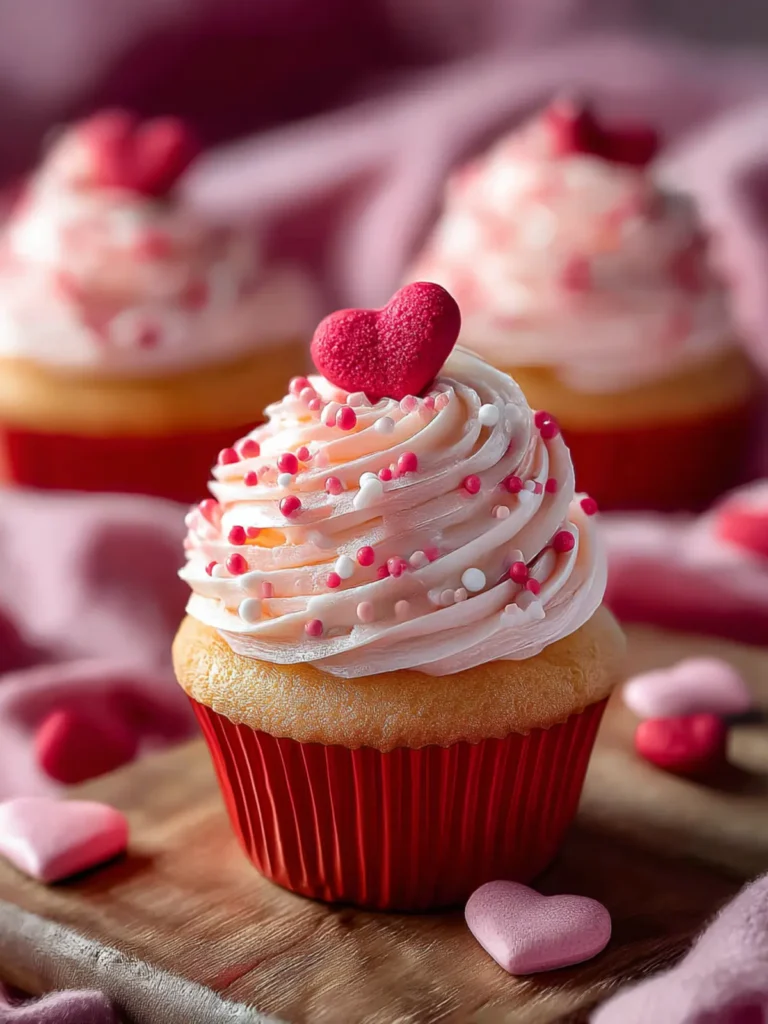 Irresistible Valentine Cupcakes: Sweet Love in Every Bite First Image