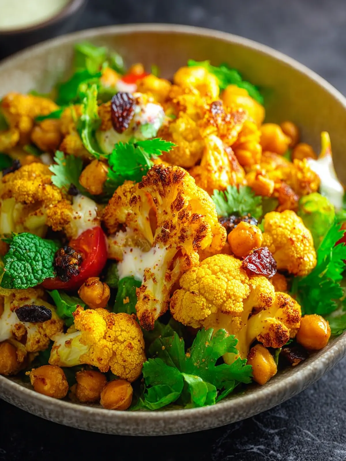 Curried Roasted Cauliflower Chickpea Salad: Easy & Irresistible! 6 lbksma1sodh3pov1kkpj