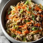 Easy Lean & Green Egg Roll in a Bowl with Turkey First Image