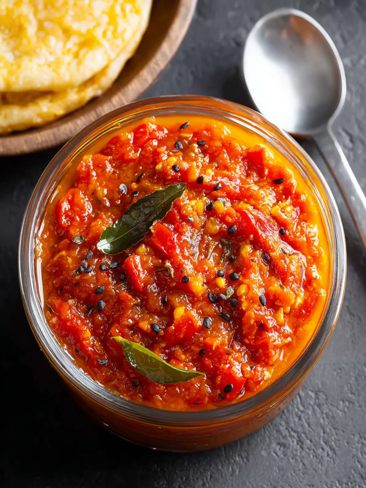 Easy Indian Tomato Chutney (Ready in 20 Minutes) First Image
