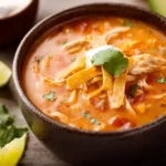 Chicken Enchilada Soup First Image
