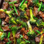 15-Minute Sheet Pan Beef and Broccoli First Image