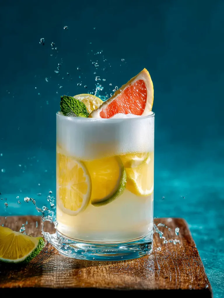 Gin Fizz Cocktail First Image