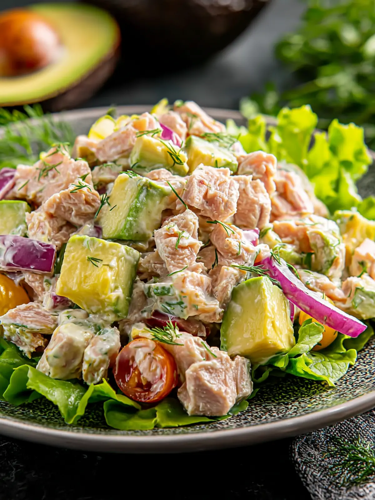 Delicious Tuna Salad Recipe: Creamy Avocado & Yogurt Twist 7