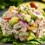 Delicious Tuna Salad with Avocado & Greek Yogurt Recipe First Image