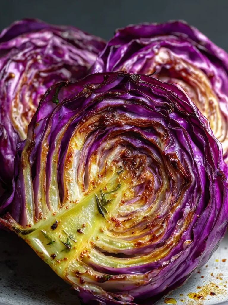 Roasted Cabbage Steaks First Image