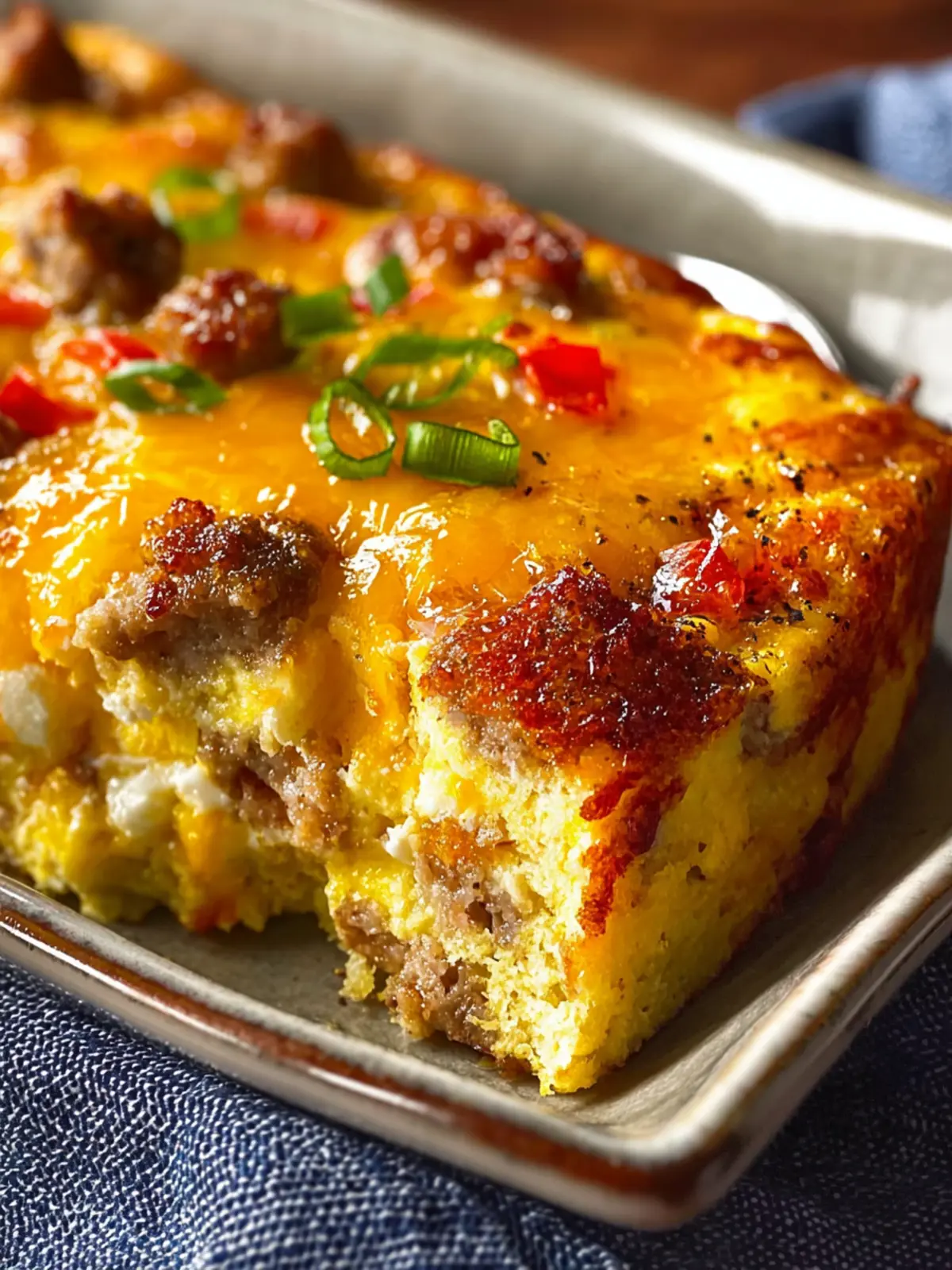 Sausage Breakfast Casserole First Image
