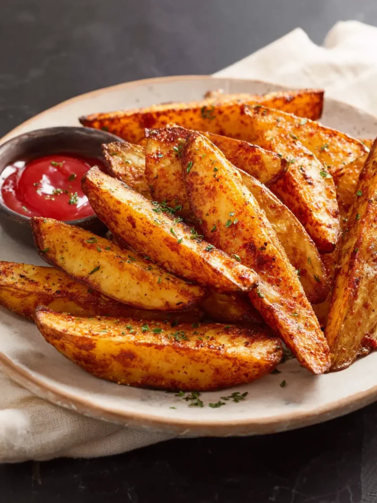 Baked Potato Wedges First Image