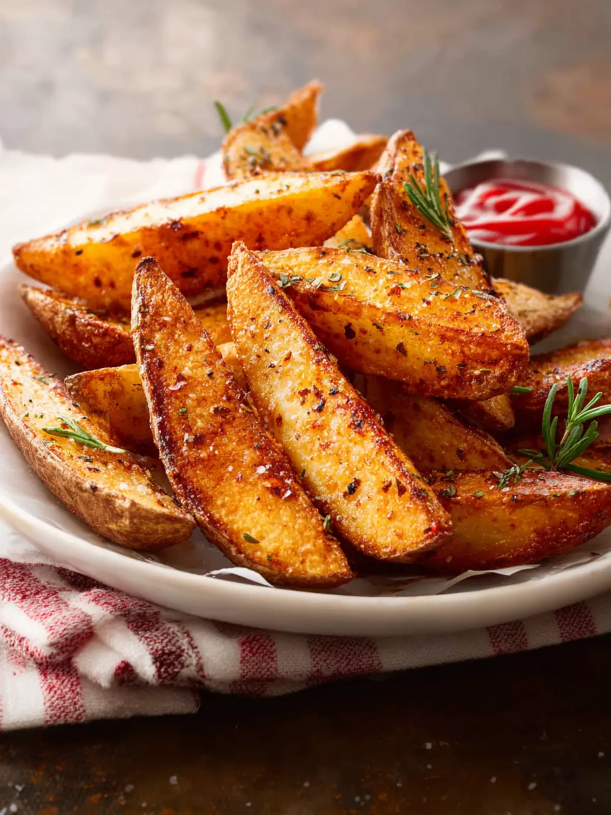 Baked Potato Wedges Second Image drhu3q