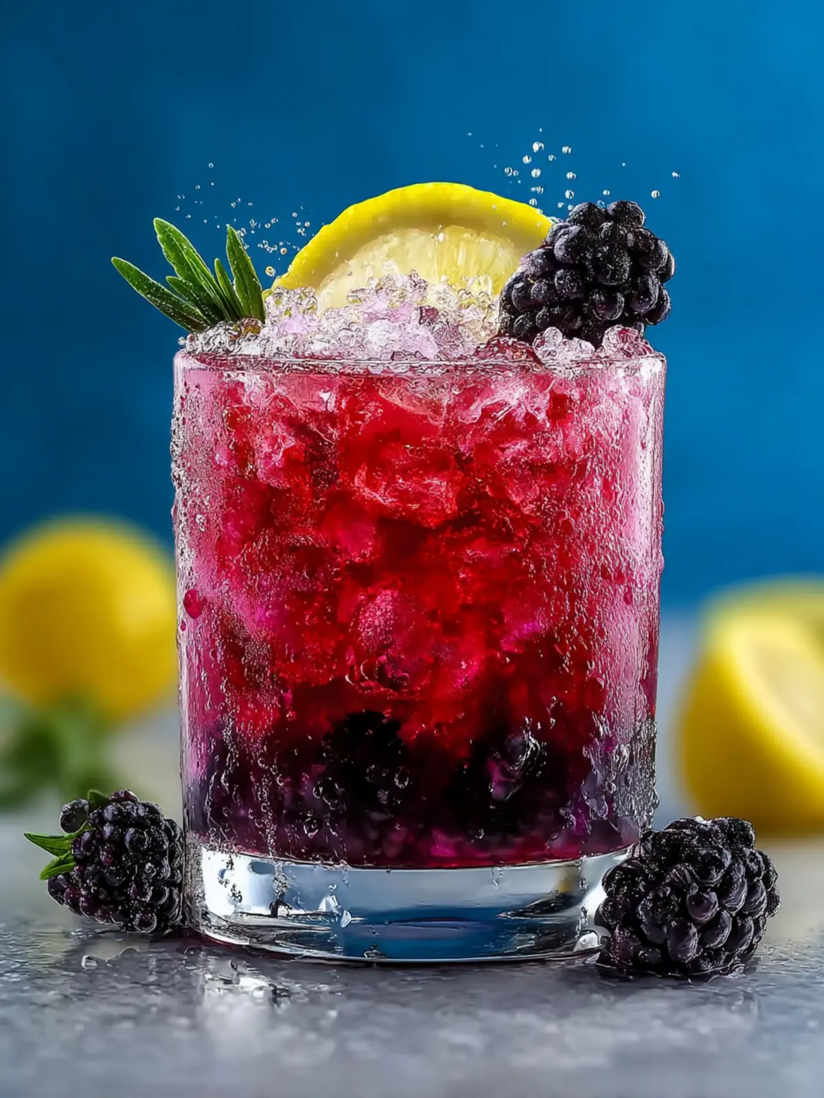 Blackberry Lemon Mocktail Second Image tbubjk