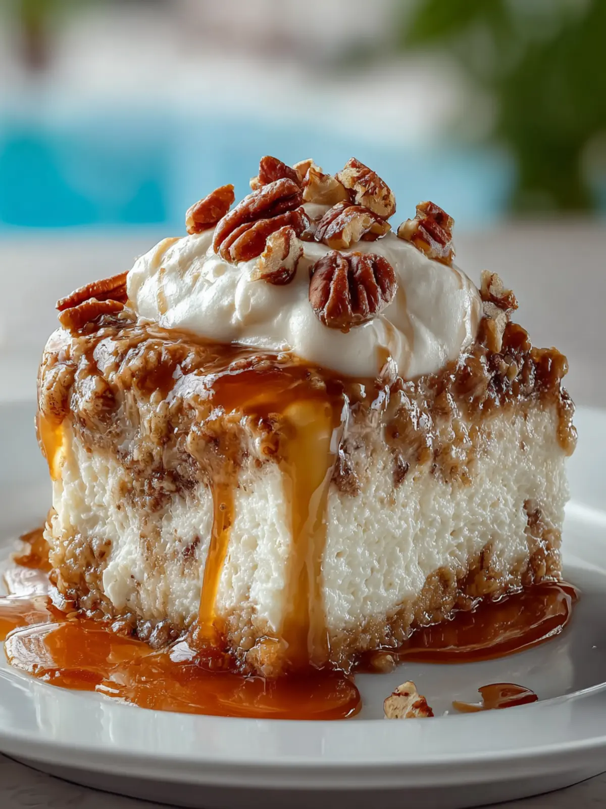 Butter Pecan Praline Poke Cake Second Image lgprzl