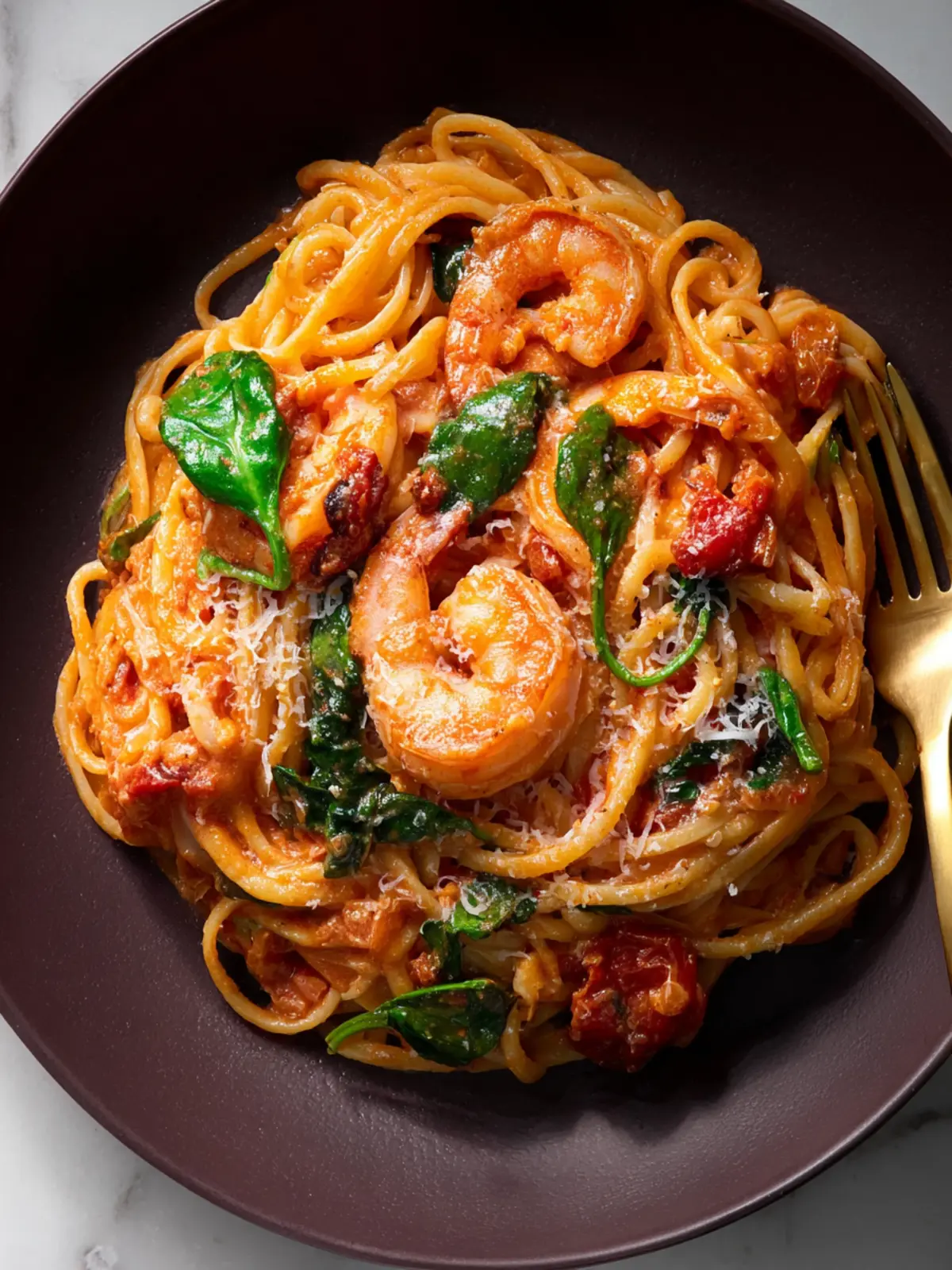Calabrian Chili Shrimp Pasta First Image