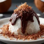 Coconut Dome with Chocolate Spread First Image