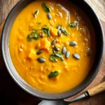 Cozy Creamy Pumpkin Lentil Soup Recipe for Fall Bliss First Image