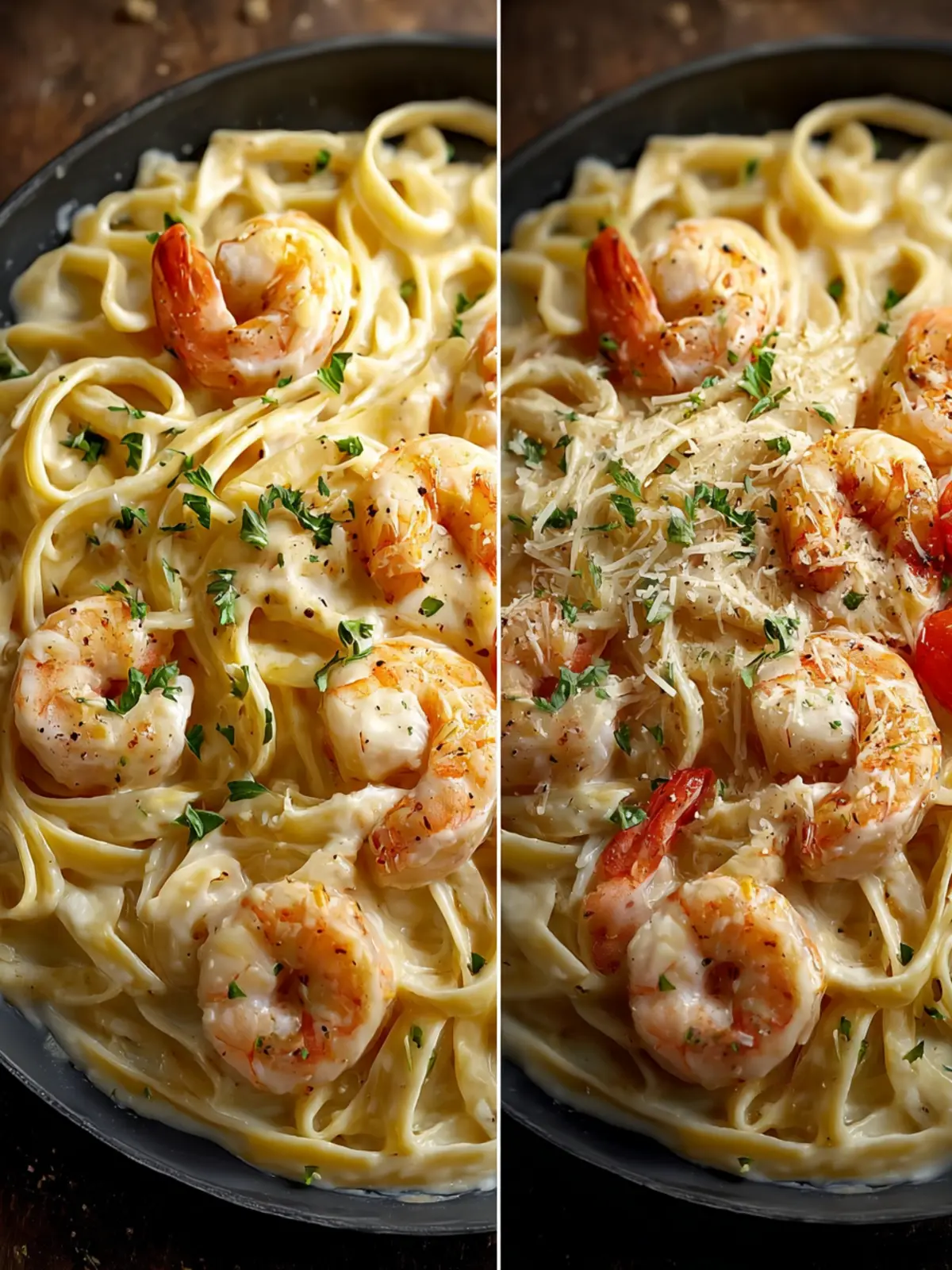 Creamy Shrimp Alfredo Easy Delicious Third Image rjvgbi