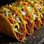 Crispy Ground Beef Tacos First Image