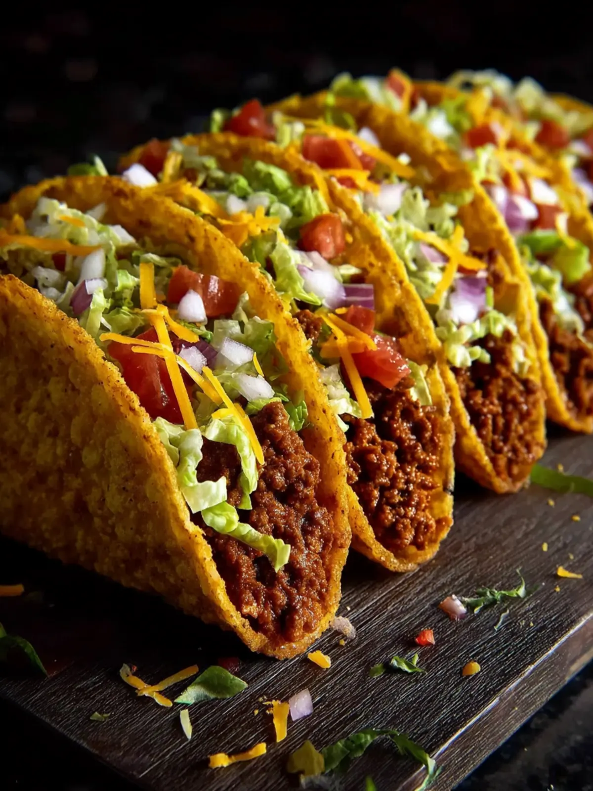 Crispy Ground Beef Tacos First Image