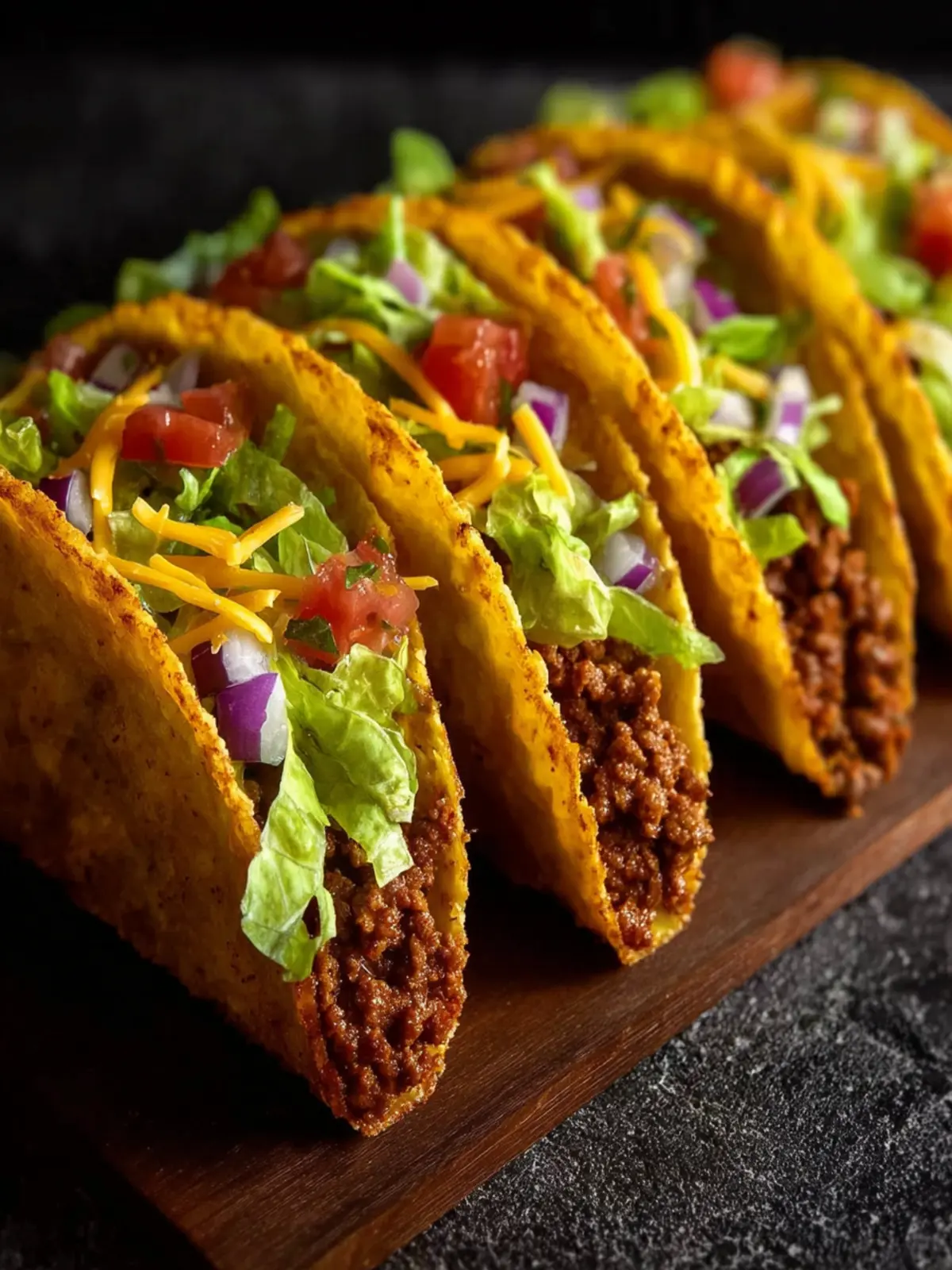 Crispy Ground Beef Tacos Third Image i06ein