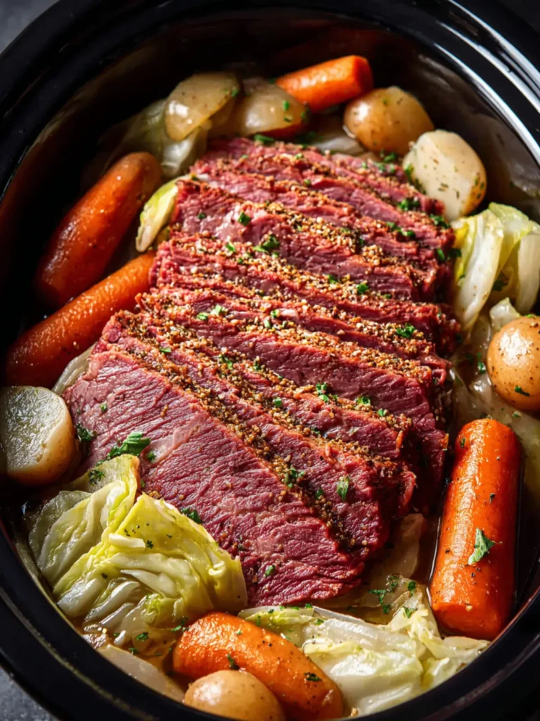 Crockpot Corned Beef and Cabbage: Easy, Comforting Delight!