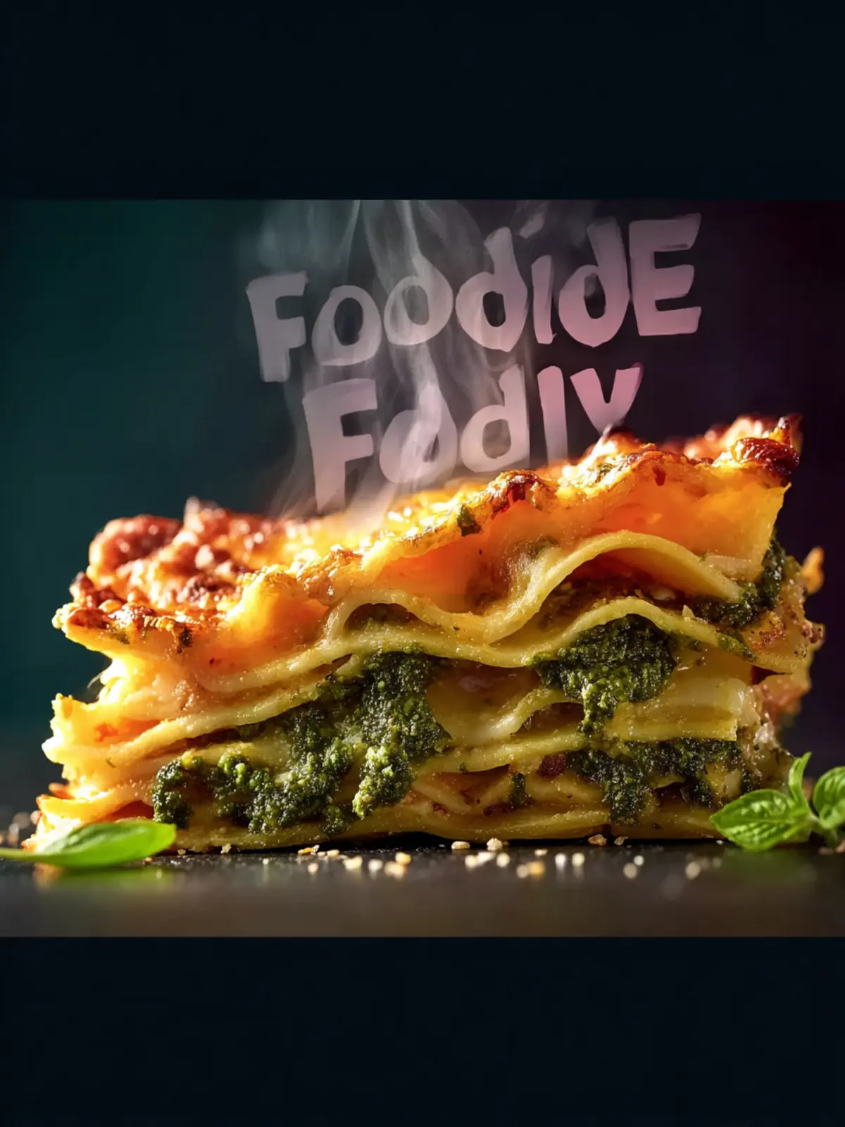 Delicious Lasagna al Pesto: Creamy Layers of Comfort First Image