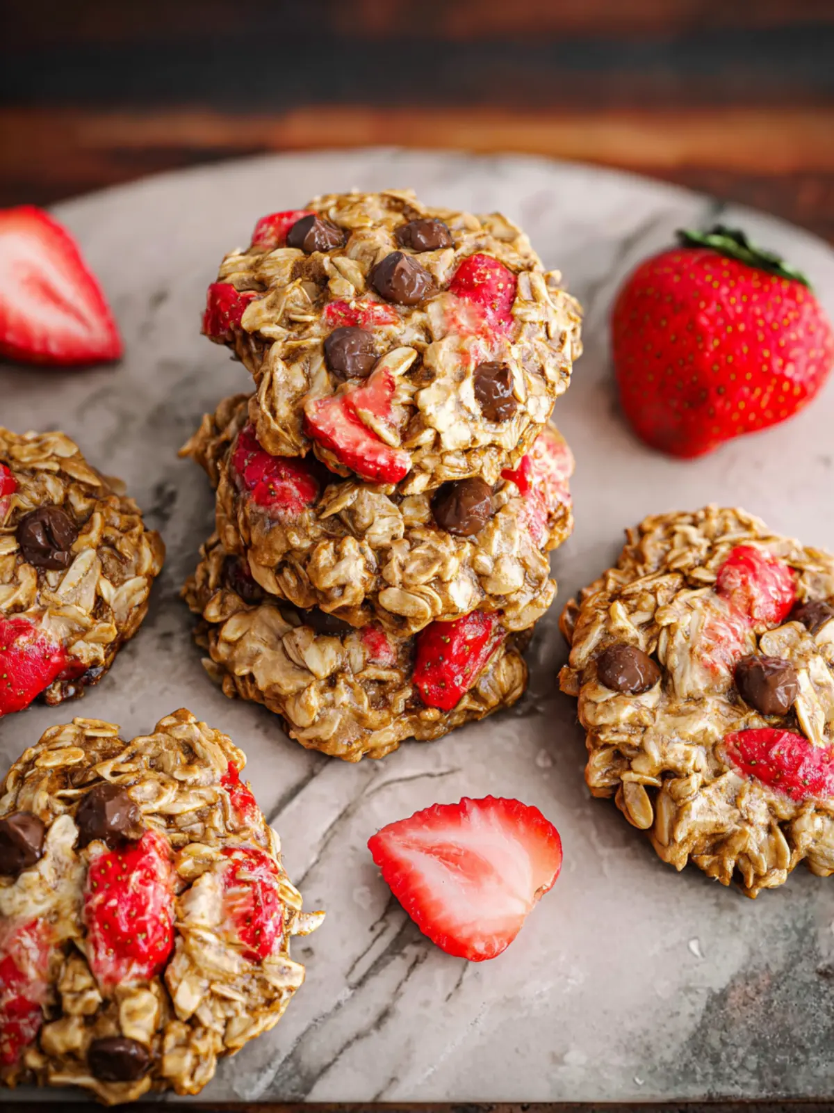 Healthy Strawberry Banana Oatmeal Cookies You’ll Crave Every Time 7 Healthy Strawberry Banana Oatmeal Cookies Third Image jm84dk
