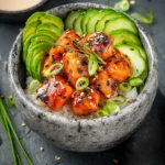 Irresistible Spicy Salmon Maki Bowls: A Flavorful Delight First Image