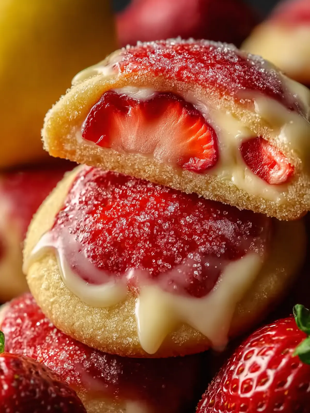 Lemon Sugar Strawberry Cookies: Irresistibly Sweet Delight 6 Lemon Sugar Strawberry Cookies An Incredible Ultimate Recipe Second Image vfptvv