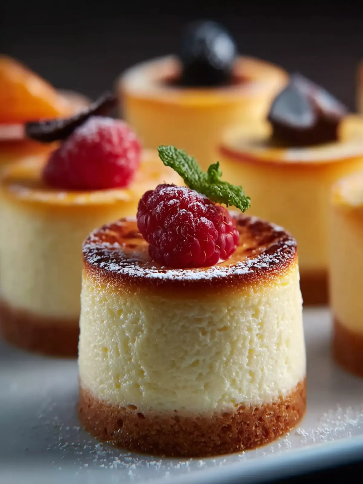 Mini Japanese Cheesecakes Third Image hj2f3r