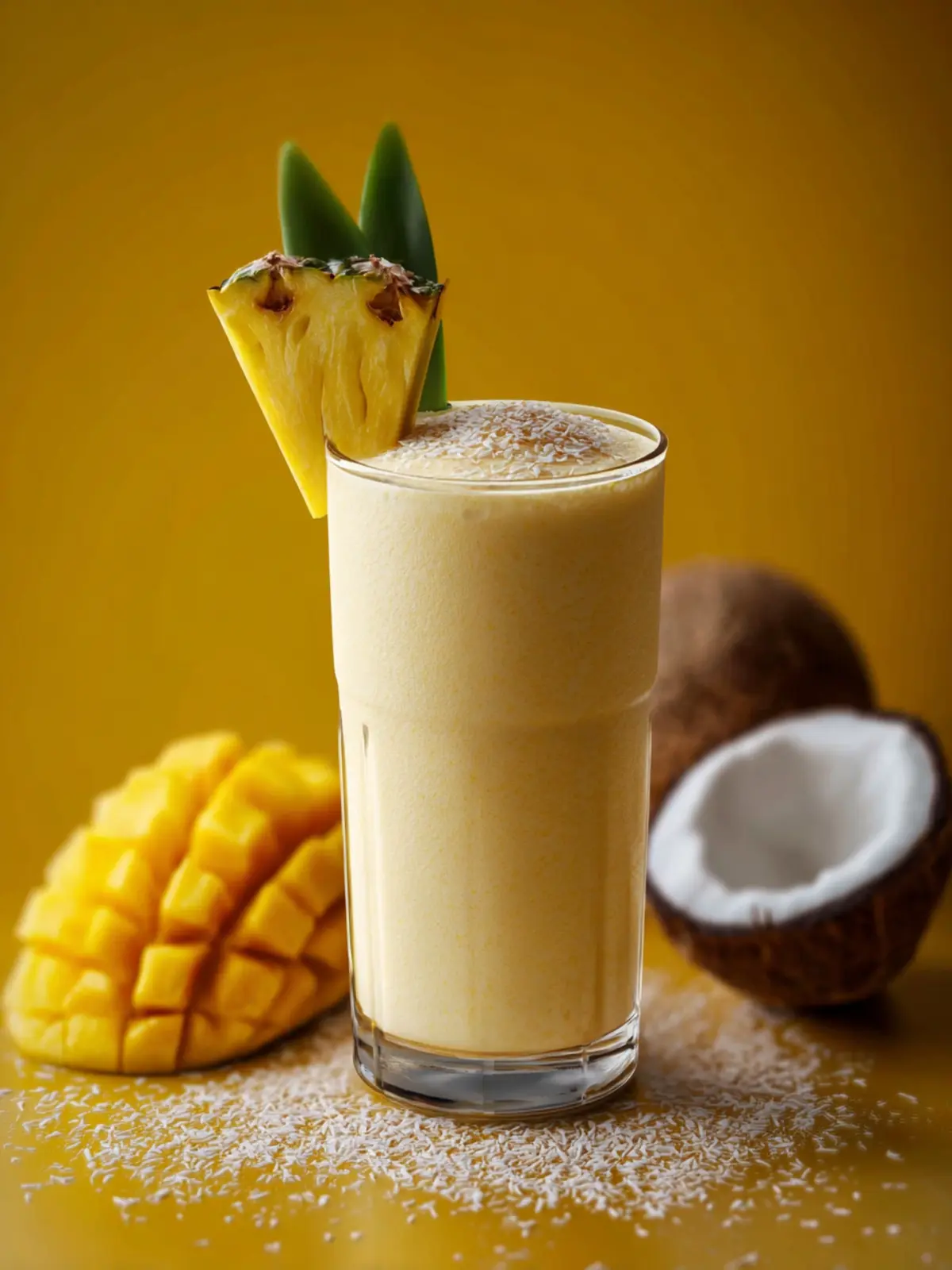 Pineapple Coconut Smoothie – Creamy Tropical Drink Recipe First Image