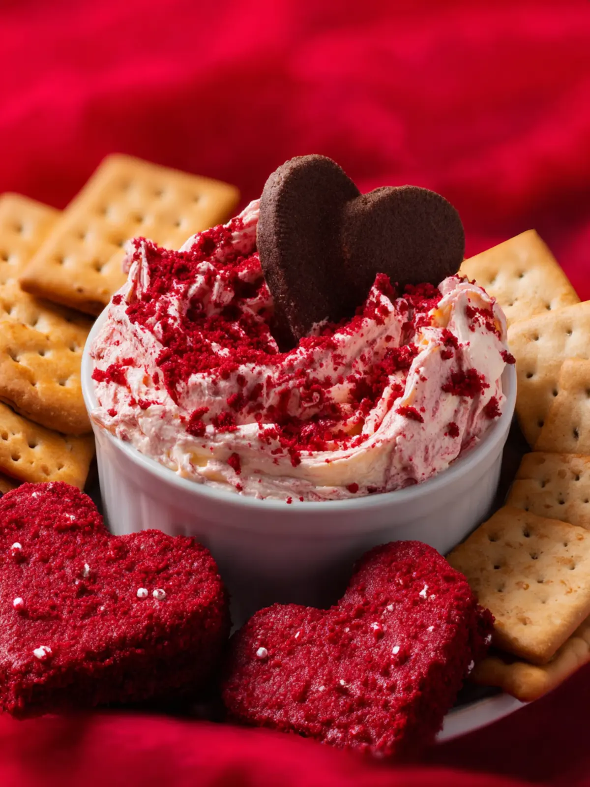 Red Velvet Cheesecake Dip First Image