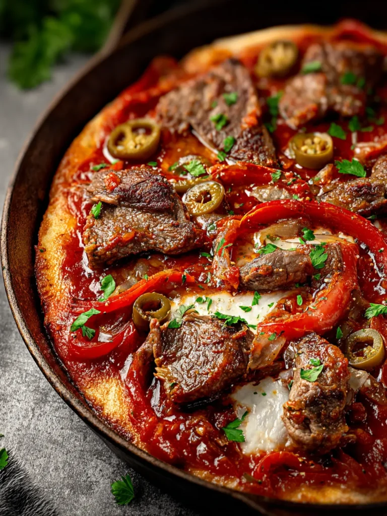 Savory Steak Pizzaiola: A Flavorful Italian Delight First Image