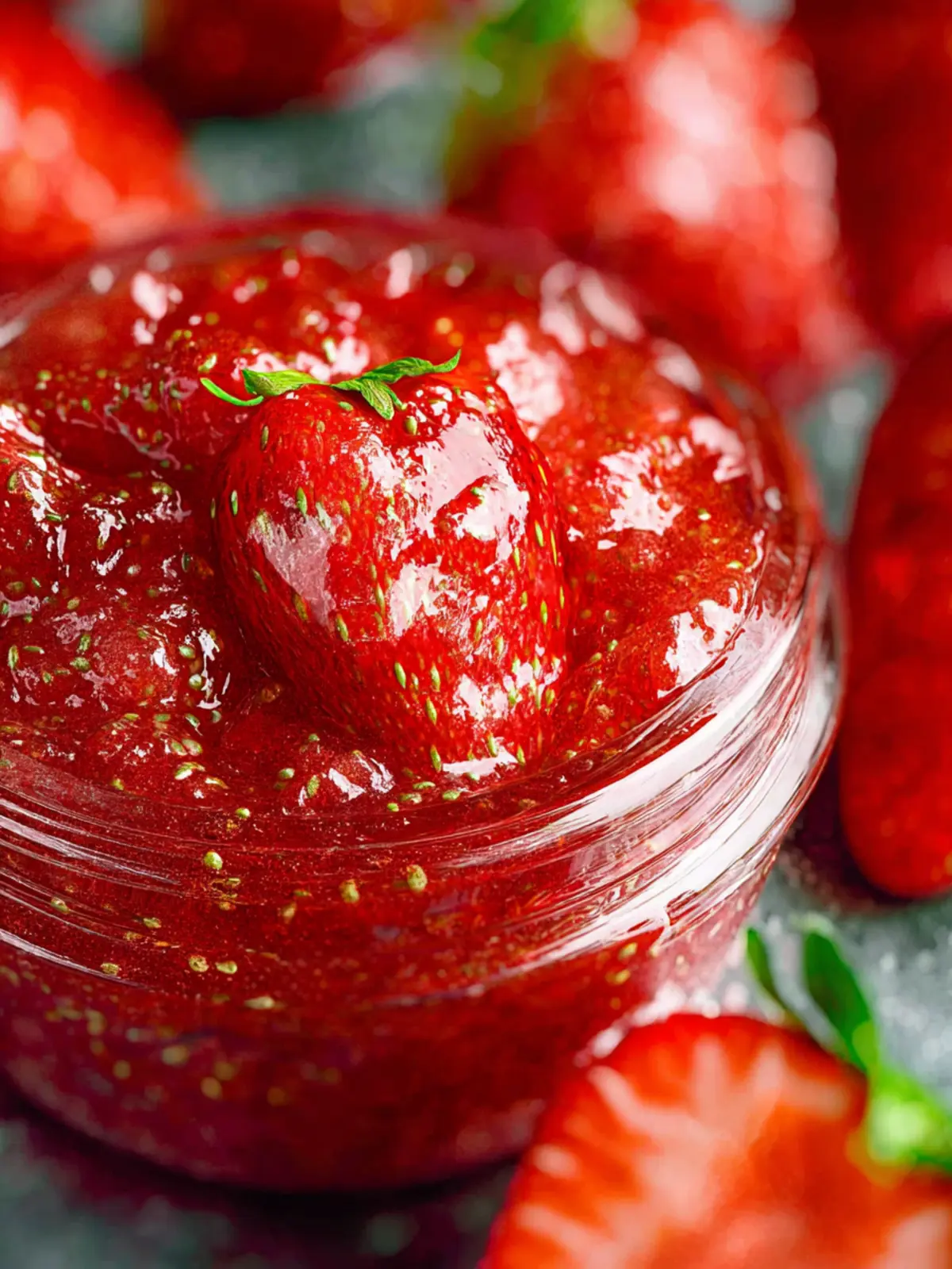 Strawberry Chia Jam: Easy, Fresh, and Bursting with Flavor 8 Strawberry Chia Jam Fourth Image uzzgzs