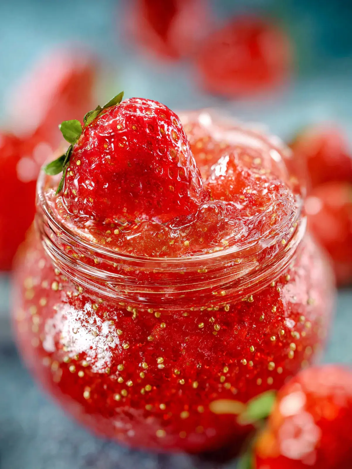 Strawberry Chia Jam: Easy, Fresh, and Bursting with Flavor 6 Strawberry Chia Jam Second Image yued2a