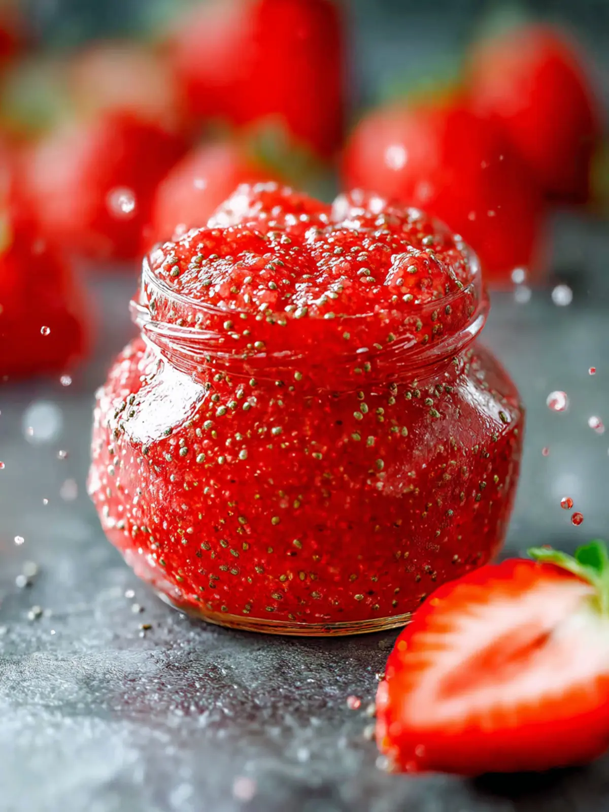 Strawberry Chia Jam: Easy, Fresh, and Bursting with Flavor 7 Strawberry Chia Jam Third Image pny89i