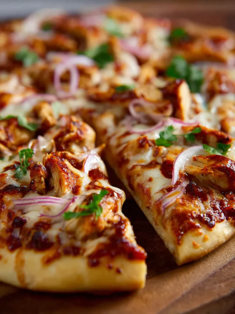 BBQ Chicken Pizza First Image