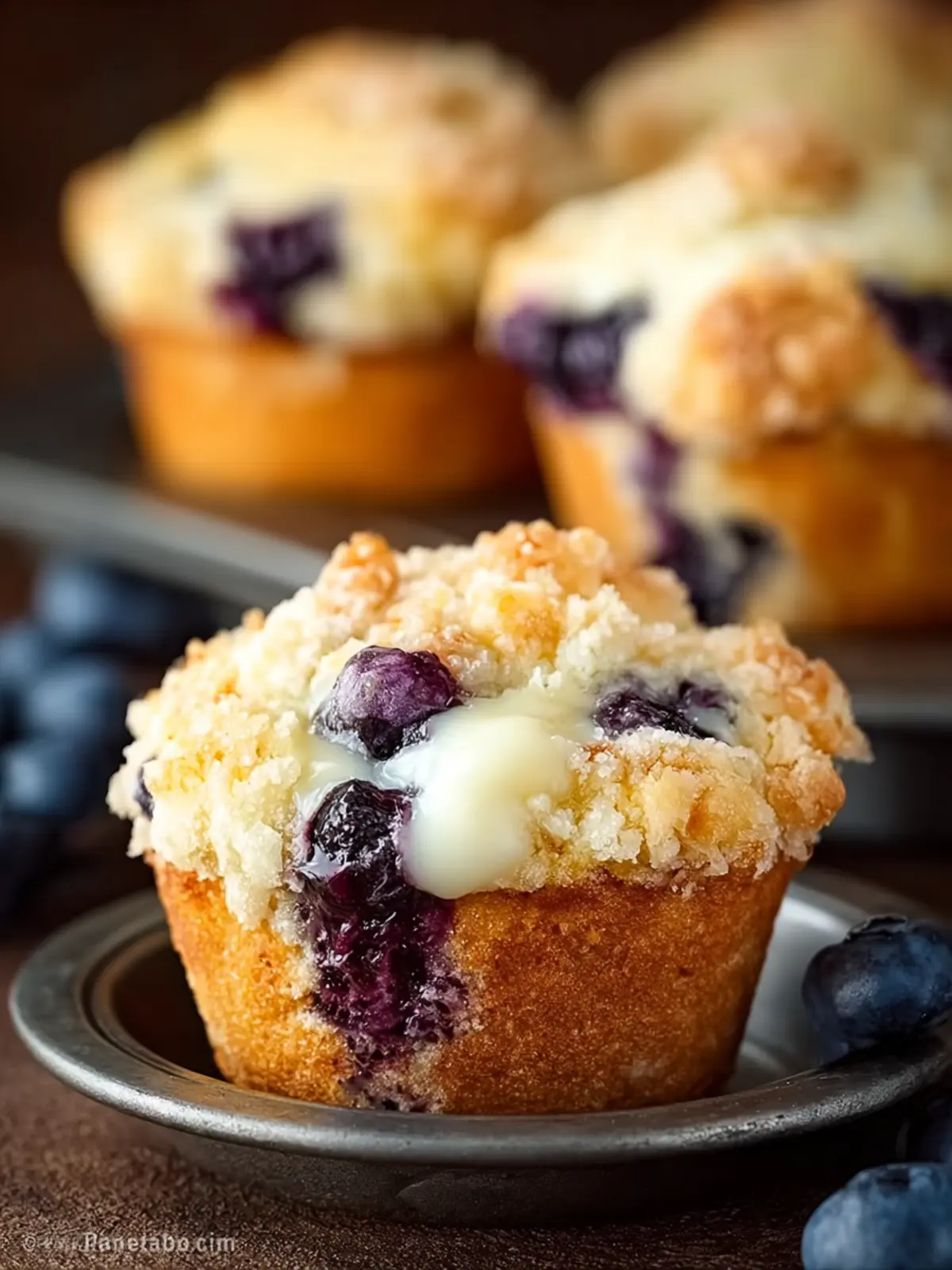 Blueberry Cream Cheese Muffins Fourth Image sgbvl1