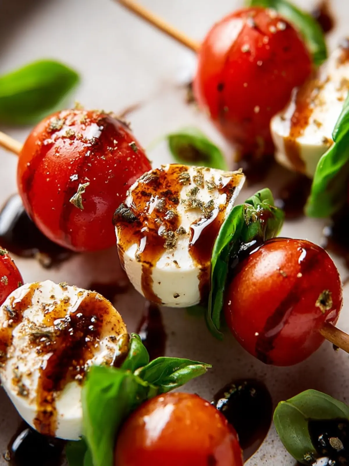 Caprese Skewers with Balsamic Drizzle Fourth Image y9l3j2