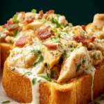 Chicken Alfredo Texas Toast First Image