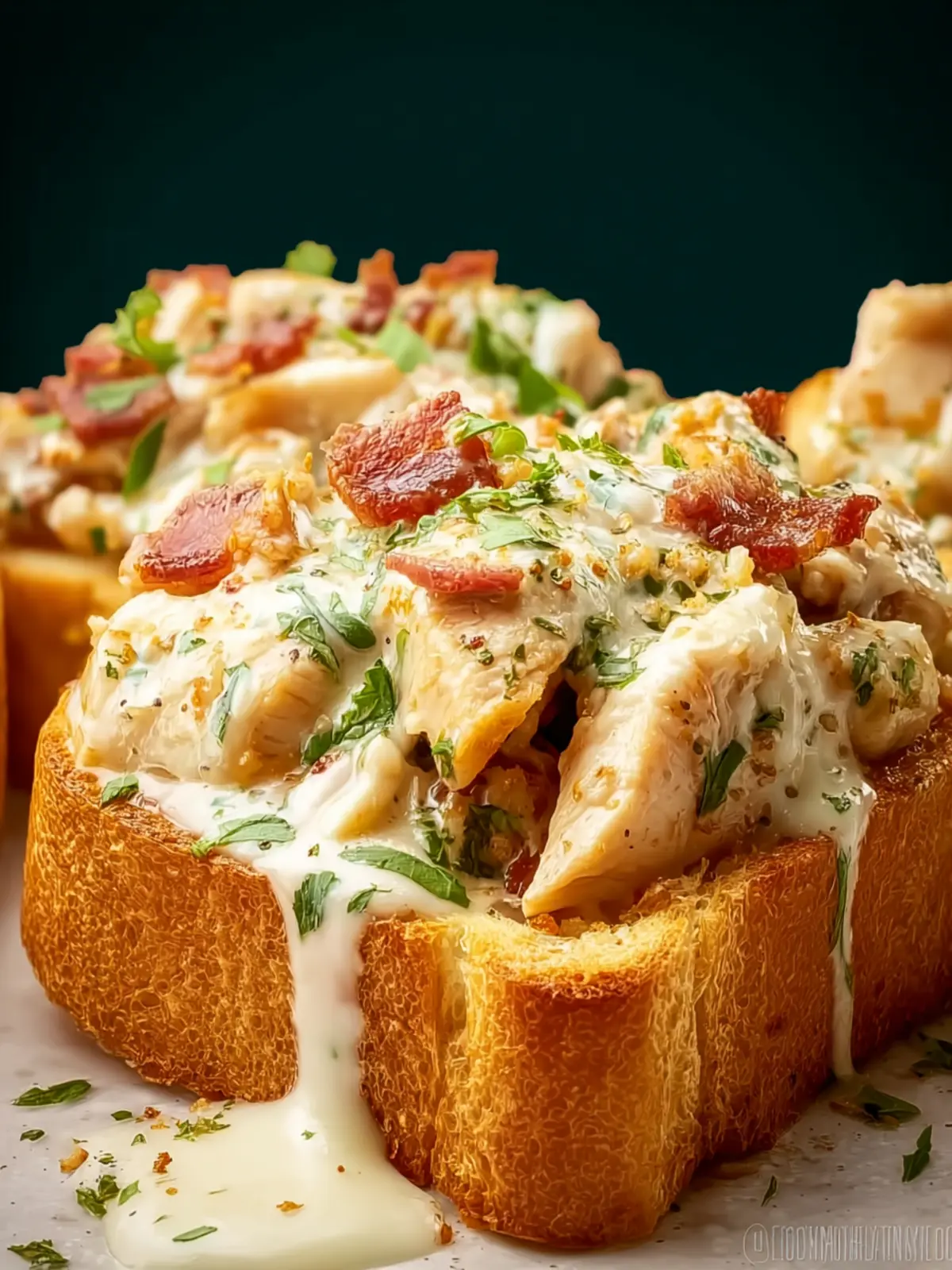 Chicken Alfredo Texas Toast First Image