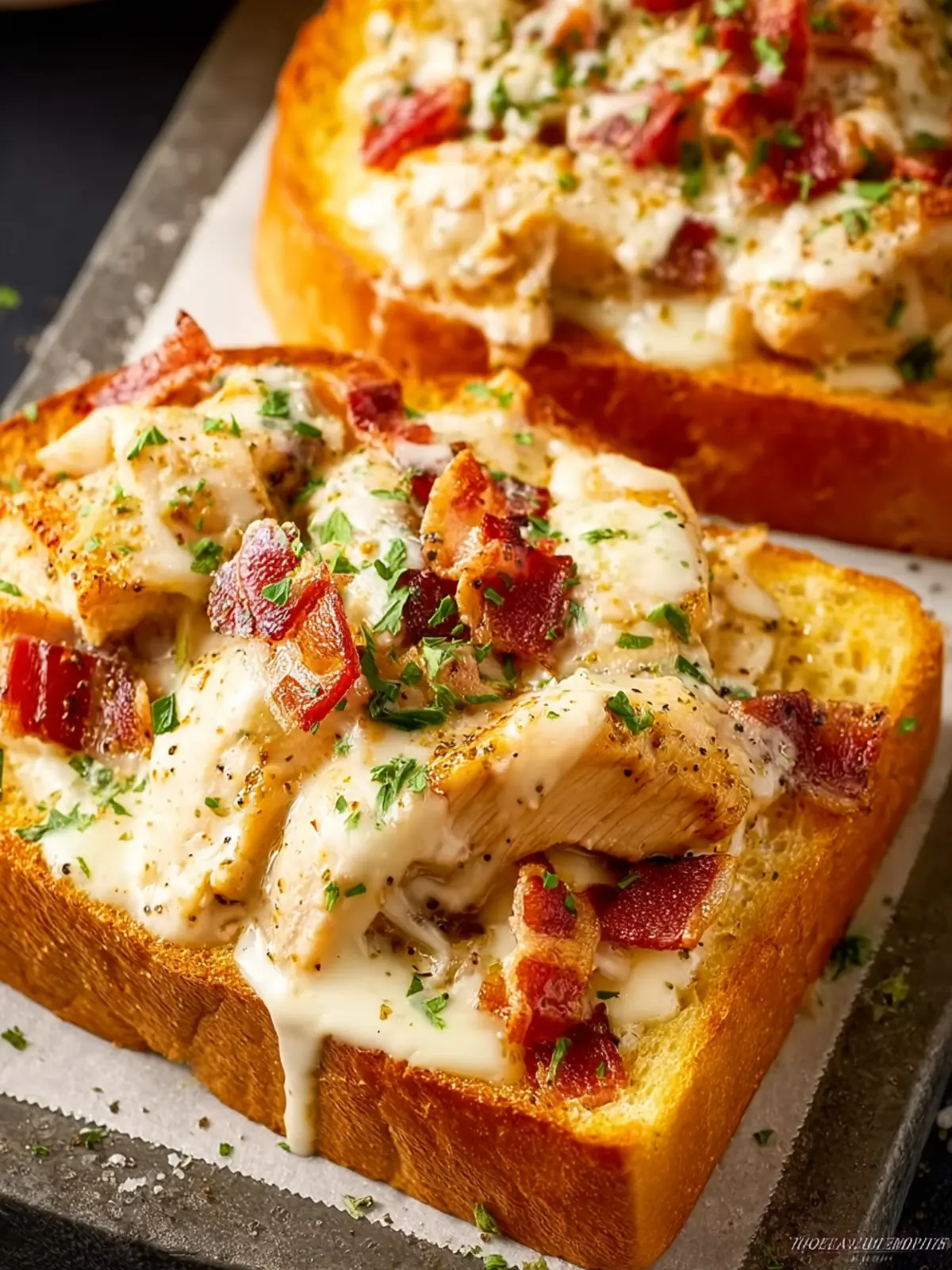 Chicken Alfredo Texas Toast: The Best Comfort Food Delight 8