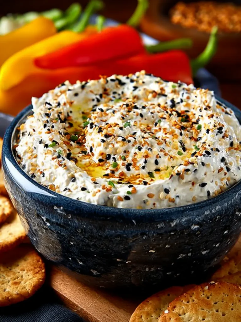 Copycat Trader Joe’s Everything Bagel Dip That’ll Wow You
