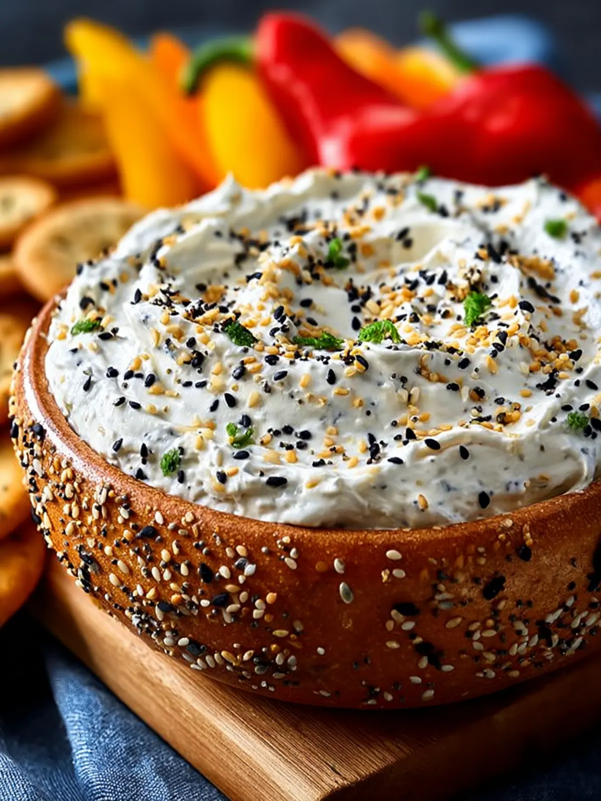 Copycat Trader Joe s Everything Bagel Dip Second Image kzwr5s
