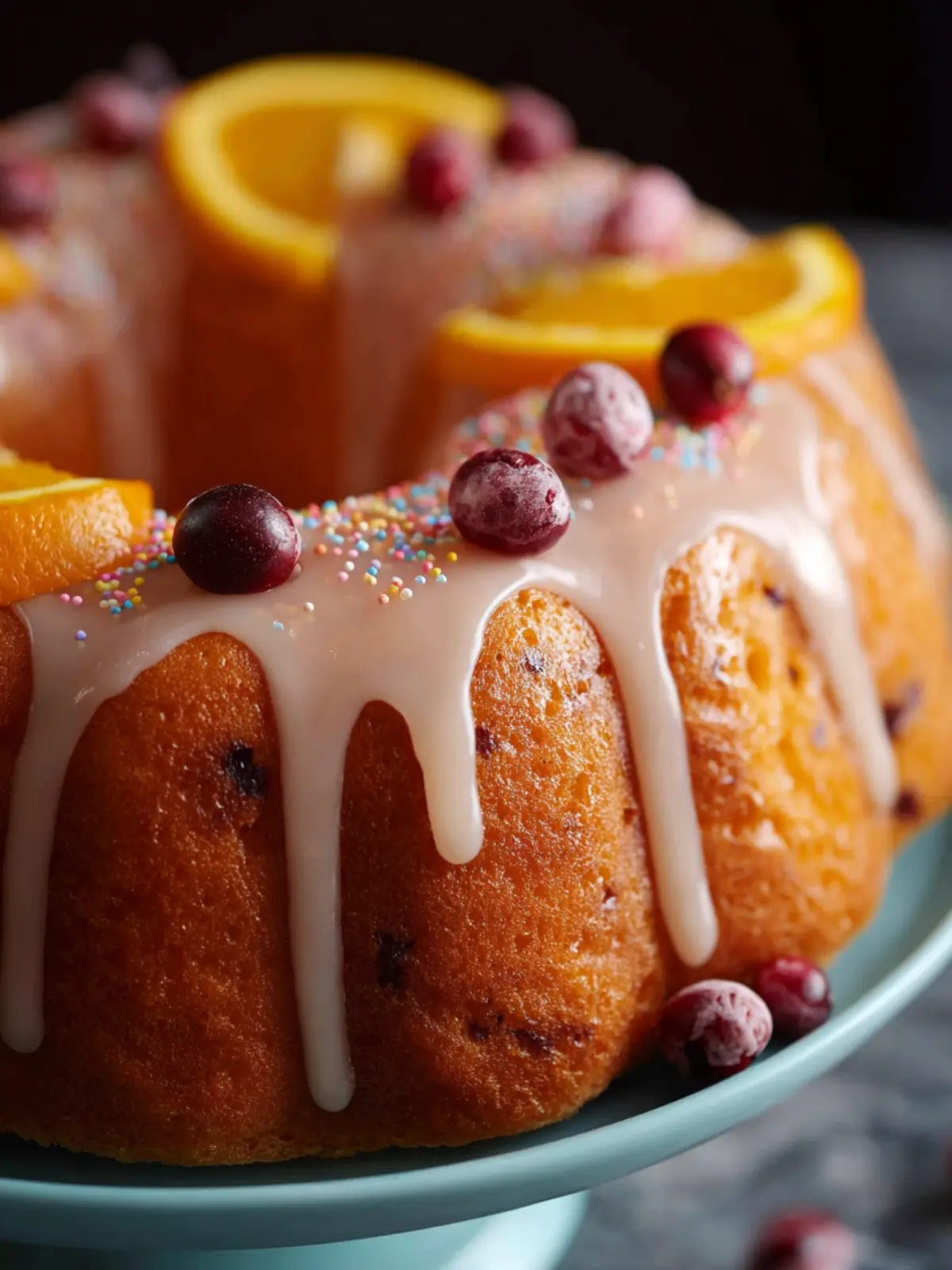 Cranberry Orange Bundt Cake Second Image rumqyg