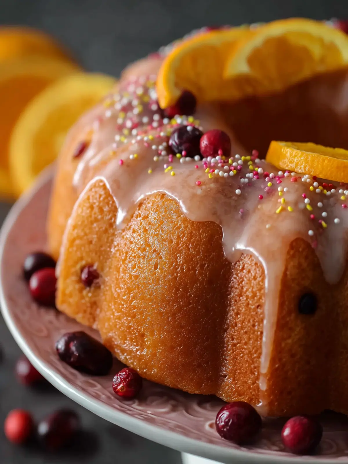 Cranberry Orange Bundt Cake Third Image imlm28