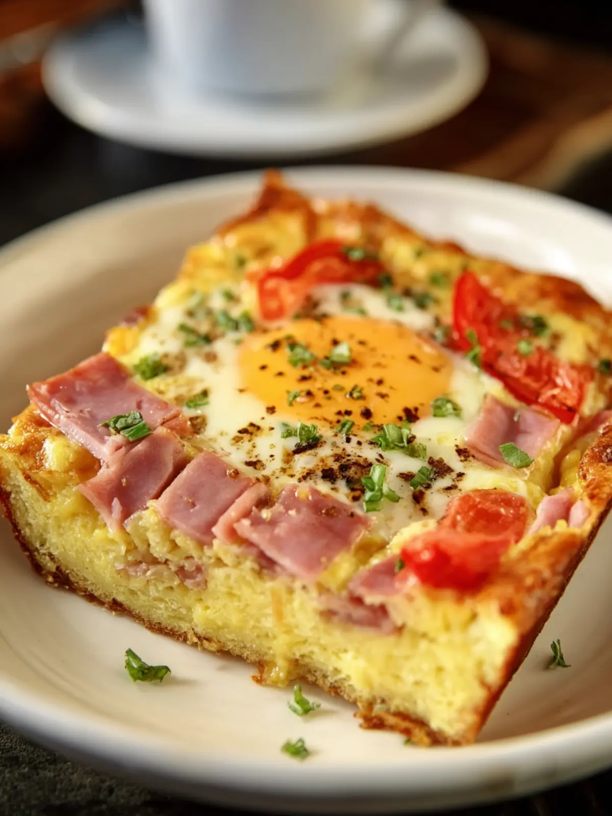 Ham Egg Bake Second Image yzbepo