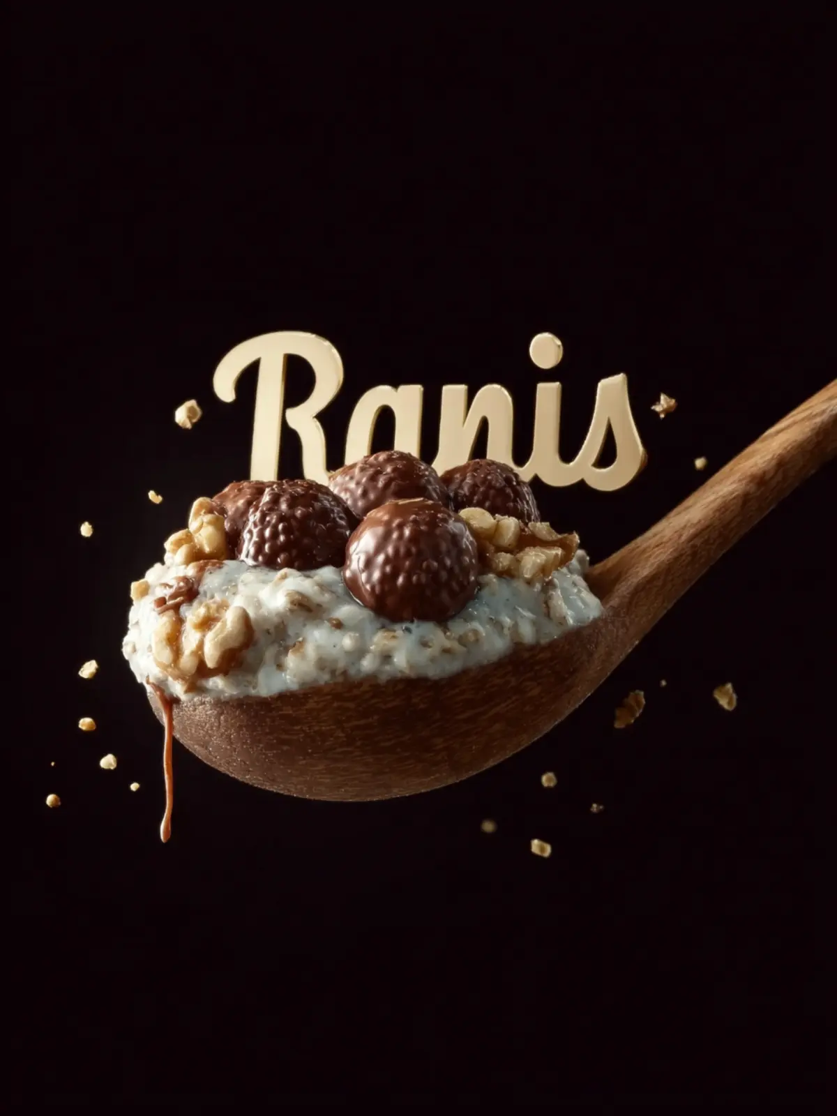 Indulge in Ferrero Rocher Protein Overnight Oats Delight Second Image mktsr1