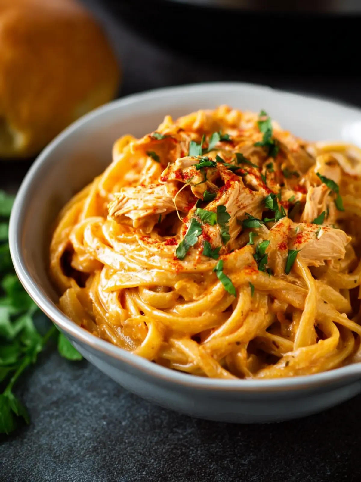 Instant Pot Buffalo Chicken Pasta: The Easy Comfort Bowl You’ll Love 8 Instant Pot Buffalo Chicken Pasta Fourth Image funomw