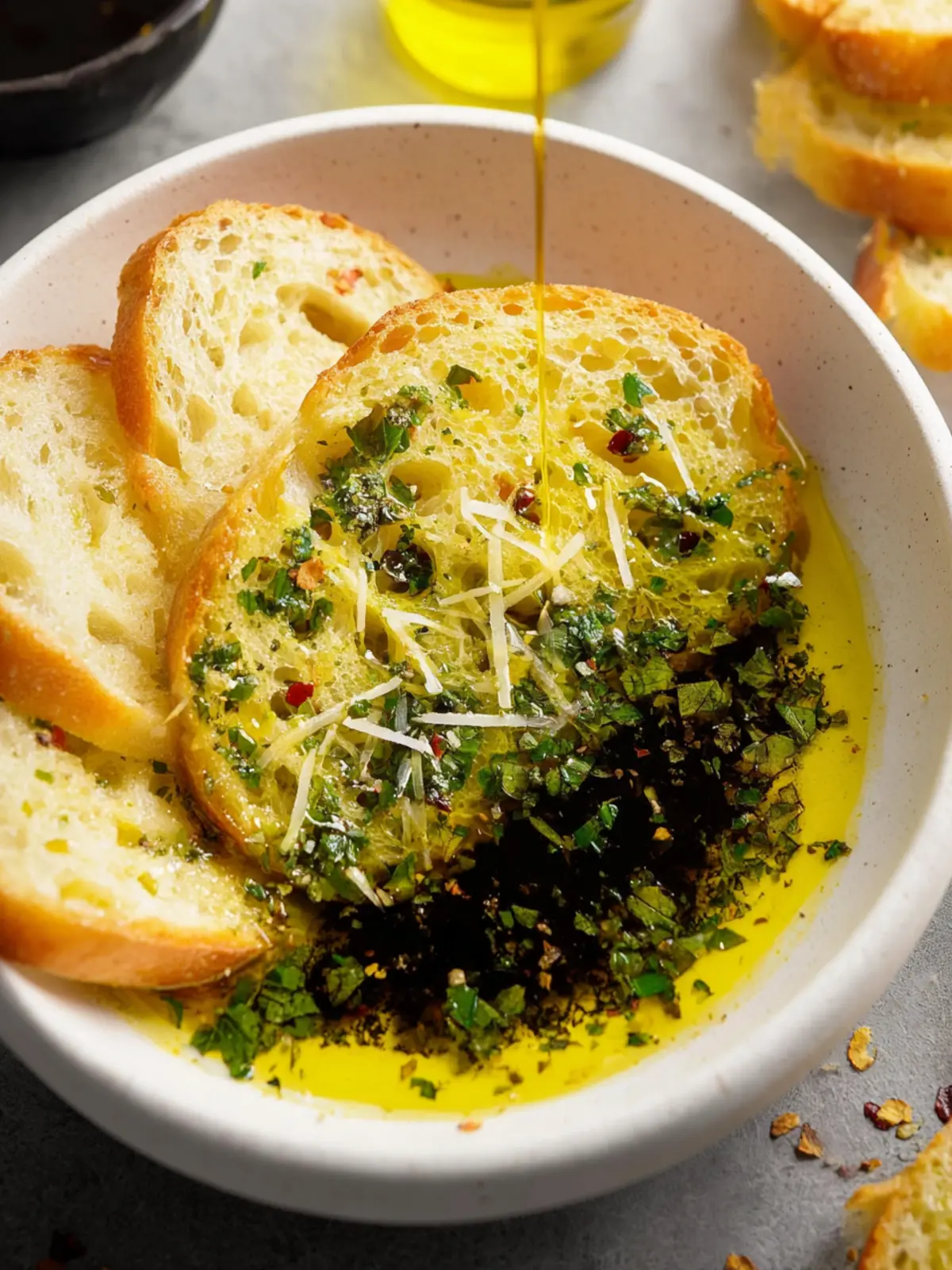 Olive Oil Bread Dip Third Image ge3hdh