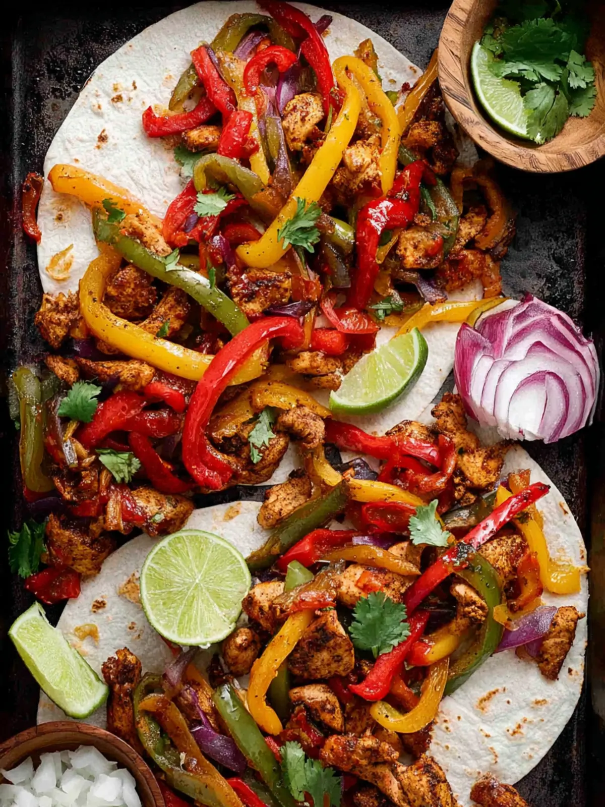 Sheet Pan Chicken Fajitas Fourth Image in8zc4